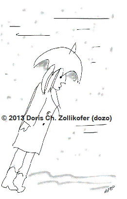 Winterzeiten , Zeichnungen von Doris Ch. Zollikofer